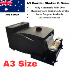 DTF A3 size Powder Shaker and Oven Fully Auto All in One Solution 