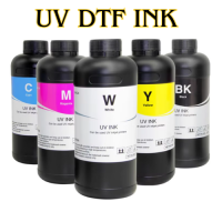 UV DTF Direct to Transfer Film Ink B/C/W/M/Y 1000ml