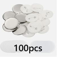 Blank Badge Package 100pcs Blank Badge Package 100pcs