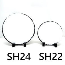 SUBLIMATION ROCK PHOTO SLATE ROUND SH22 SH24