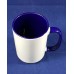 Inner Color & Color Handle Ceramic 15oz Mug with gift box for DYE SUBLIMATION INK