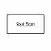 Blank Acrylic Name Tag Sign Badge for Sublimation Heat Transfer Printing