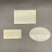 Blank MDF Name Tag Sign Badge with Magnetic Plate for Sublimation Heat Transfer Printing
