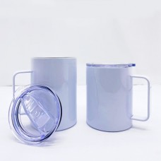 Blank Stainless Steel Double wall Tumbler with HANDLE for Sublimation Printing
