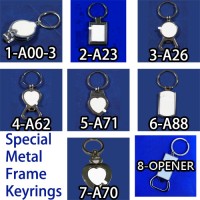 Special Metal Frame Key Rings Heat Press - Sublimation ink