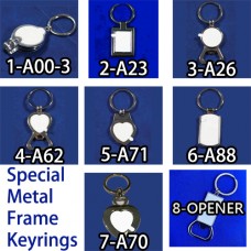 Special Metal Frame Key Rings Heat Press - Sublimation ink