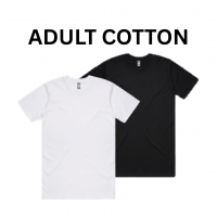 Cotton T-Shirt for Heat Transfer Vinyl / Direct to Film DTF 220 GSM