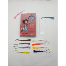 Blank Aluminium Bookmark with Tassel for Sublimation ink Heat Press Printing