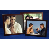 Sublimation ink Blank Tile Photo with wood Frame Customize Personalize Gift 150x200mm